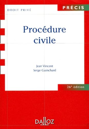 Procédure civile, 26e édition