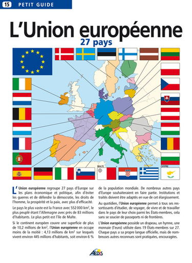 L'Union européenne : 27 pays