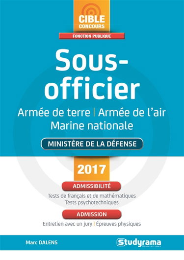 Sous-officier armée de terre-air-mer