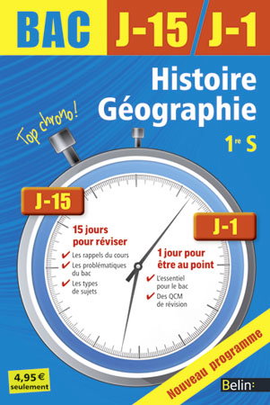 Histoire géographie 1re S : nouveau programme