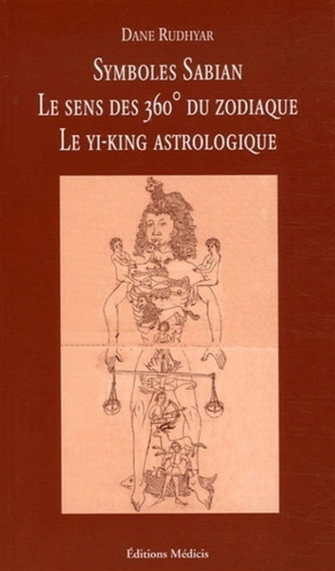 Couverture de Symboles Sabian : le sens des 360 degrés du zodiaque, un mandala astrologique présentant le cycle des transformations et ses 360 phases symboliques