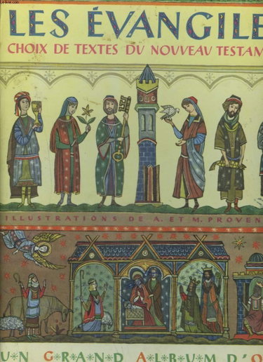 Couverture de LES EVANGILES. CHOIX DE TEXTES DU NOUVEAU TESTAMENT