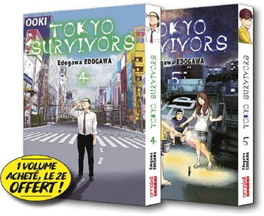 Tokyo survivors tome 4 + tome 5 (pack spécial)