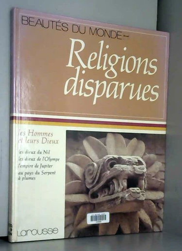 Couverture de Religions disparues