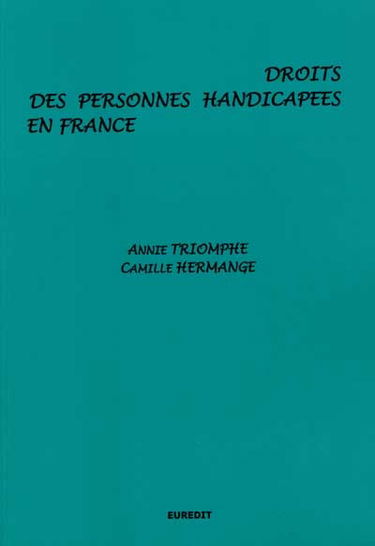 Droits des personnes handicapées en France