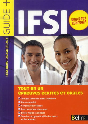 Concours IFSI : tout-en-un épreuves écrites et orales