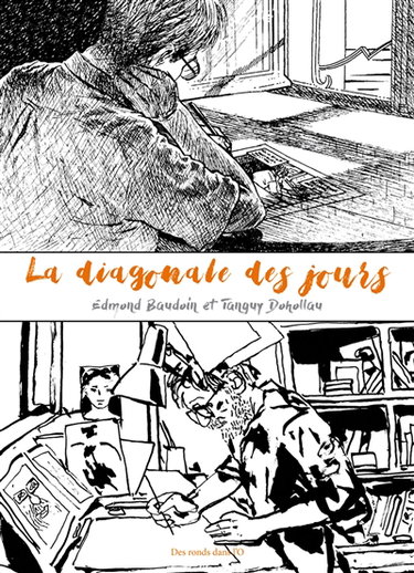 Couverture de La diagonale des jours : correspondance en bande dessinée