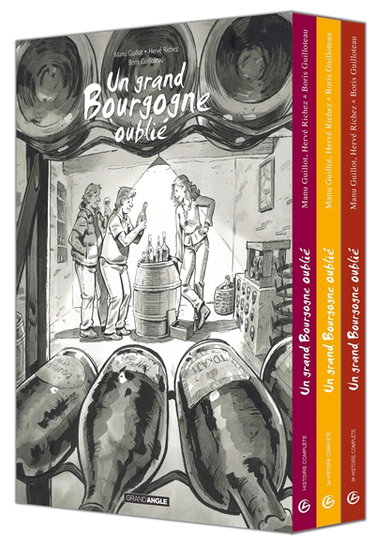 Couverture de Un grand bourgogne oublié : coffret volumes 1 à 3