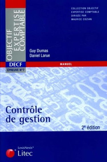 Contrôle de gestion : DECF, épreuve n° 7