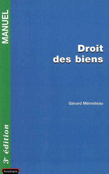 Droit des biens