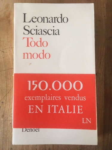 Couverture de Todo modo (Les Lettres nouvelles) par Leonardo Sciascia