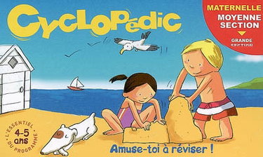 Couverture de Cyclopédic maternelle moyenne section-grande section, 4-5 ans : amuse-toi à réviser !