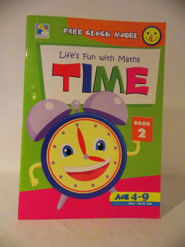 life's fun with maths TIME BOOK 2 AGE 4-9