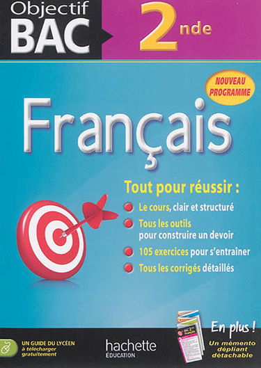 Français 2de : nouveau programme