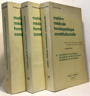 Matière médicale homéopathique constitutionnelle, Tome II : Les remèdes des carboniques - Etudes physio-pathologique, étiologique, diasthésique et clinique des remèdes
