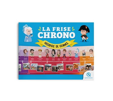 Couverture de La frise chrono. Histoire de France