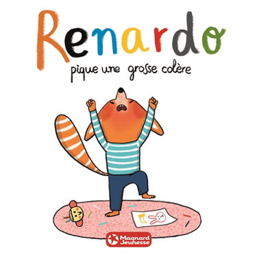 Couverture de Renardo pique une grosse colère