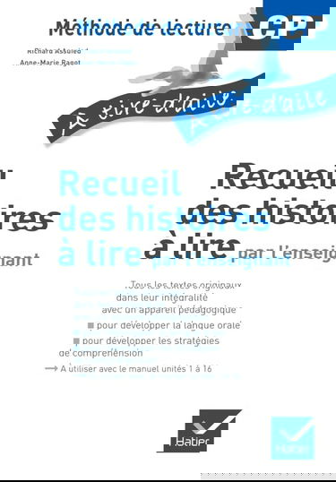 A Tire d'Aile CP Recueil des histoires à lire NON VENDU SEUL Compose le 9653593 et le 9369257: avec le code 4920625 compose le produit 9653593; avec le code 4433041, compose le 9369257