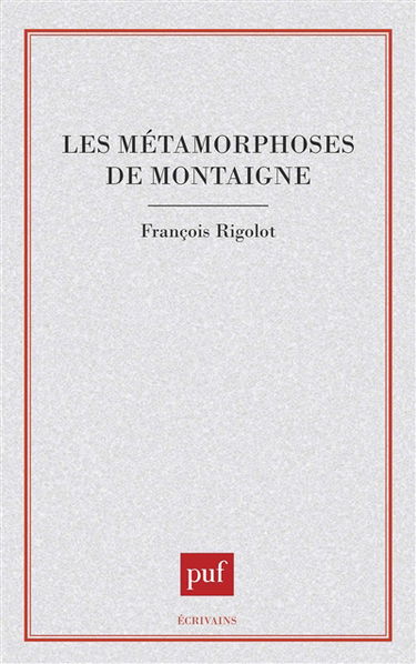 Les Métamorphoses de Montaigne