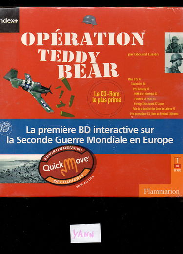 Bande dessinée interactive : opération Teddy Bear, cédérom