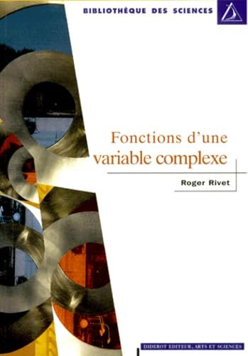 Fonctions d'une variable complexe