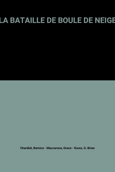 La bataille de boules de neige