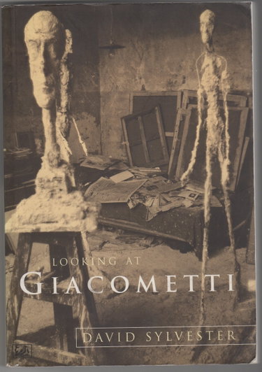 Couverture de Looking at Giacometti