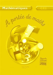 A portée de maths, mathématiques CE2 : guide pédagogique