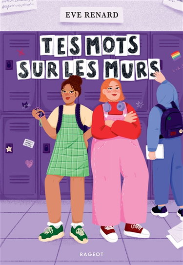 Couverture de Tes mots sur les murs par Eve Renard