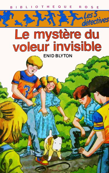 Couverture de Le Mystère du voleur invisible (Bibliothèque rose) par Enid Blyton