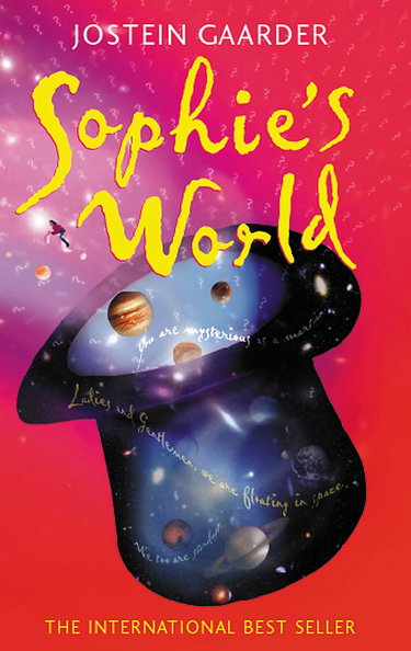 Couverture de Sophie's World par Jostein Gaarder