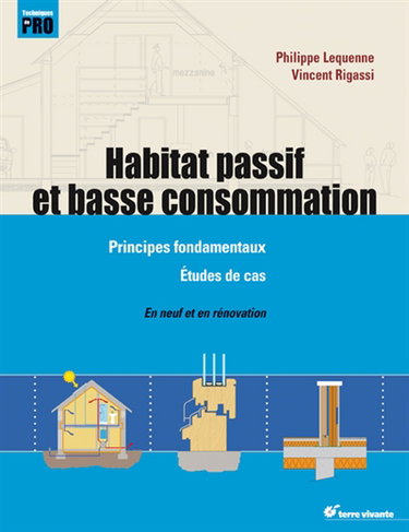 Habitat passif et basse consommation : principes fondamentaux, études de cas : en neuf et en rénovation