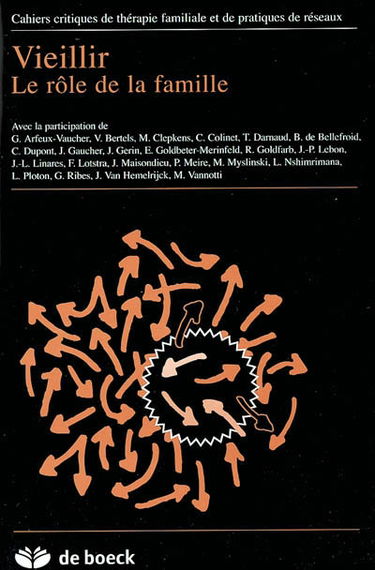 Cahiers critiques de thérapie familiale et de pratiques de réseaux, n° 31. Vieillir : le rôle de la famille