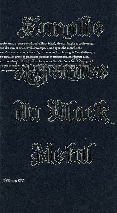 Eunolie, légendes du black metal