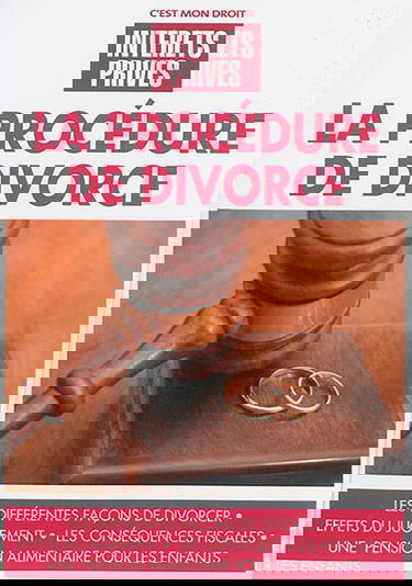 La procédure de divorce