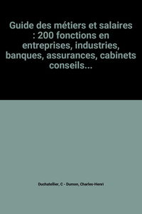 Guide des métiers et salaires