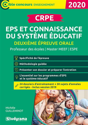CRPE, professeur des écoles, deuxième épreuve orale, EPS et connaissance du système éducatif : 2020