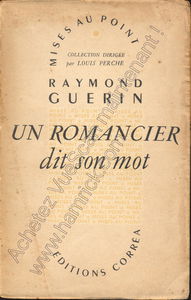 Un romancier dit son mot