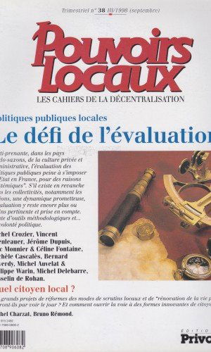 Pouvoirs locaux n38