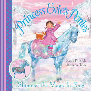 Couverture de Princess Evie's Ponies: Shimmer the Magic Ice Pony