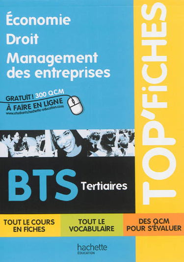 Economie, droit, management des entreprises, BTS tertiaires
