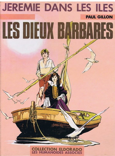 Couverture de Les Dieux barbares : Jérémie dans les iles