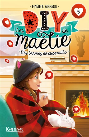 Couverture de Les DIY de Maélie. Vol. 5. Des larmes de crocodile