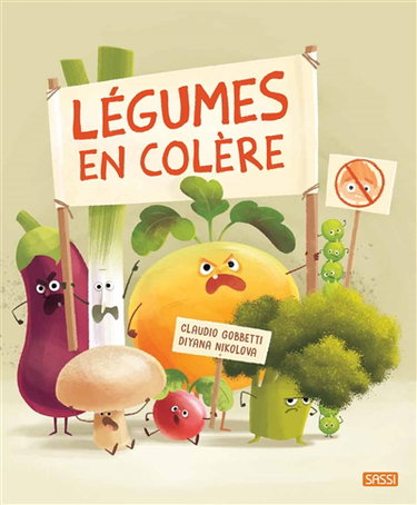 Couverture de Légumes en colère