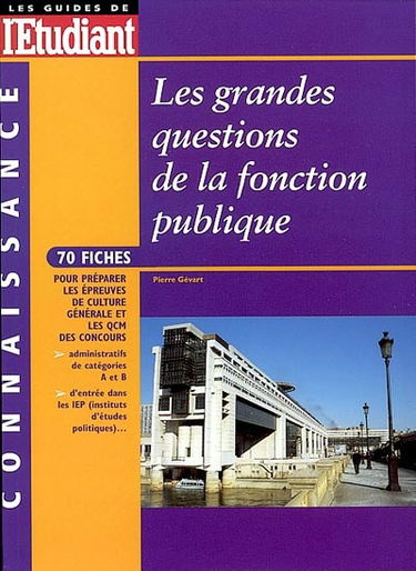 Les grandes questions de la fonction publique
