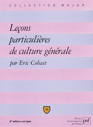 Leçons particulières de culture générale