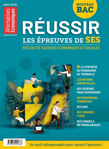Couverture de Alternatives économiques, hors-série. Réussir les épreuves de SES : spécialité sciences économiques et sociales : nouveau bac par Collectif