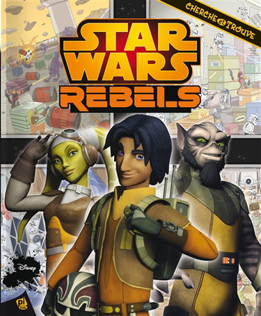 Couverture de Star Wars : rebels : cherche et trouve