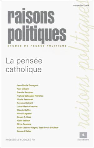 Raisons politiques, n° 4 (2001)