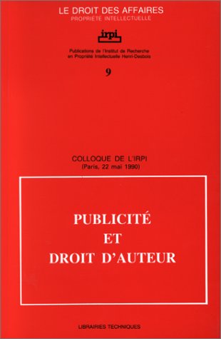 Publicité et droit d'auteur